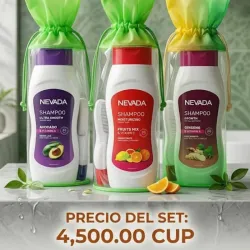 SET CAPILAR NEVADA CON CREMA PARA PIES