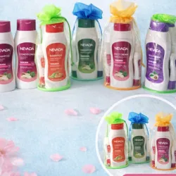SET CAPILAR NEVADA CON CREMA PARA PIES