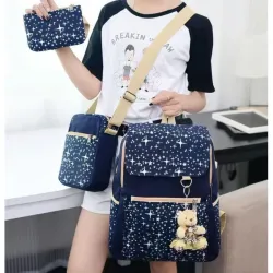 SET DE MOCHILA, LONCHERA Y CARTUCHERA