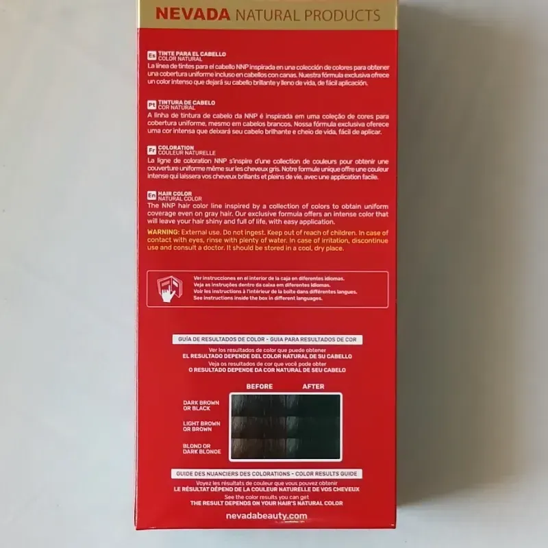 Tinte Nevada #1 Negro Natutal