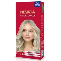 Tinte Nevada 9.1 Rubio Muy Claro Cenizo.