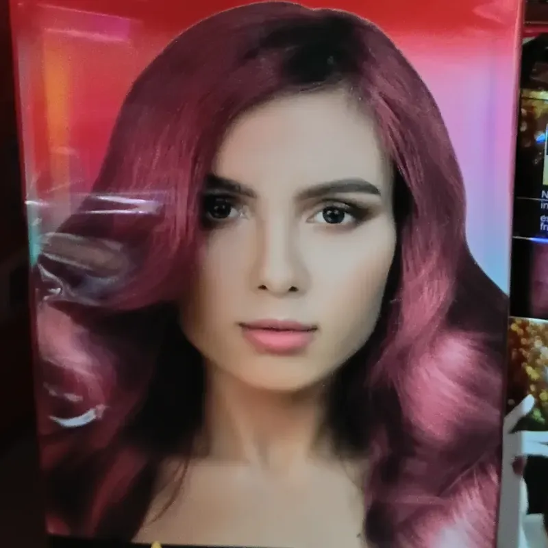 Tinte Nevada Fantasía Rubí Borgoña