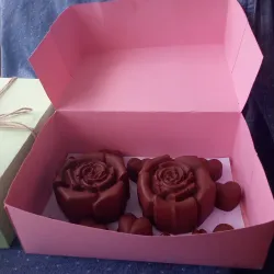 Coccos rosas y bombones