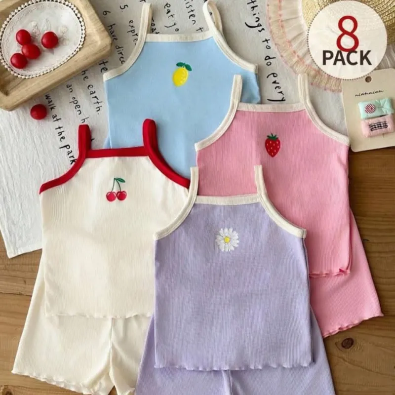 Conjunto de camiseta de niñas