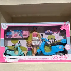 Set de muñeca con montoneta / scooter