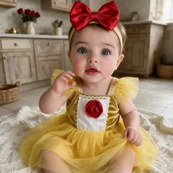 Vestido de la Bella y la Bestia