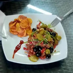 Chop suey de cerdo