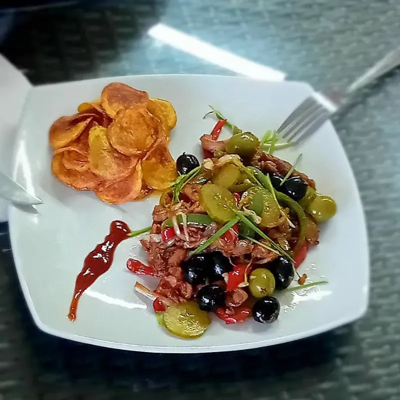 Chop suey de cerdo