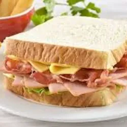 Sandwich de jamon y queso