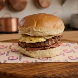 Hamburguesa 🍔, Jamón, Queso 🧀, Chorizo, Ketchup