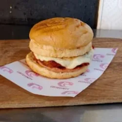 Hamburguesa 🍔, Queso 🧀, Jamón