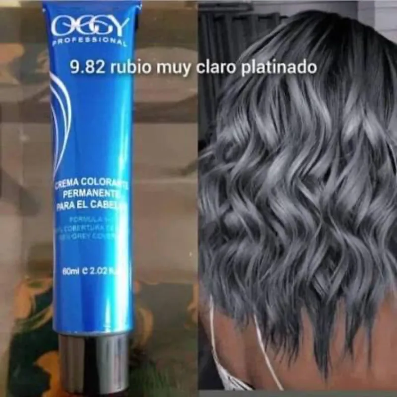 Rubio muy claro platinado