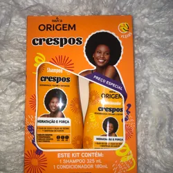 Shampoo y acondicionador Vegano! Cabello crespo