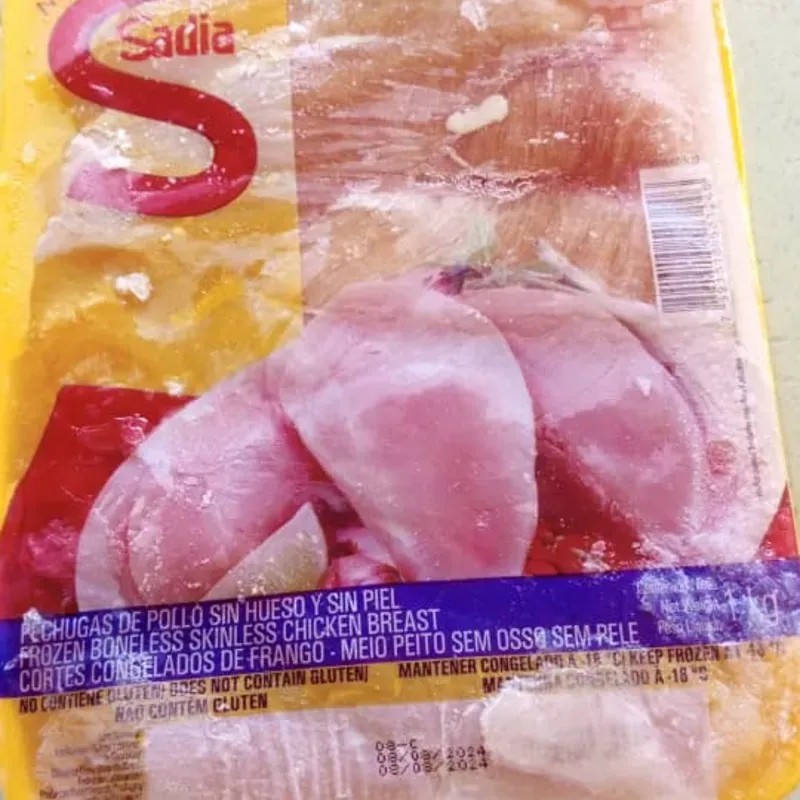 Pechuga de Pollo Deshuesada 1kg