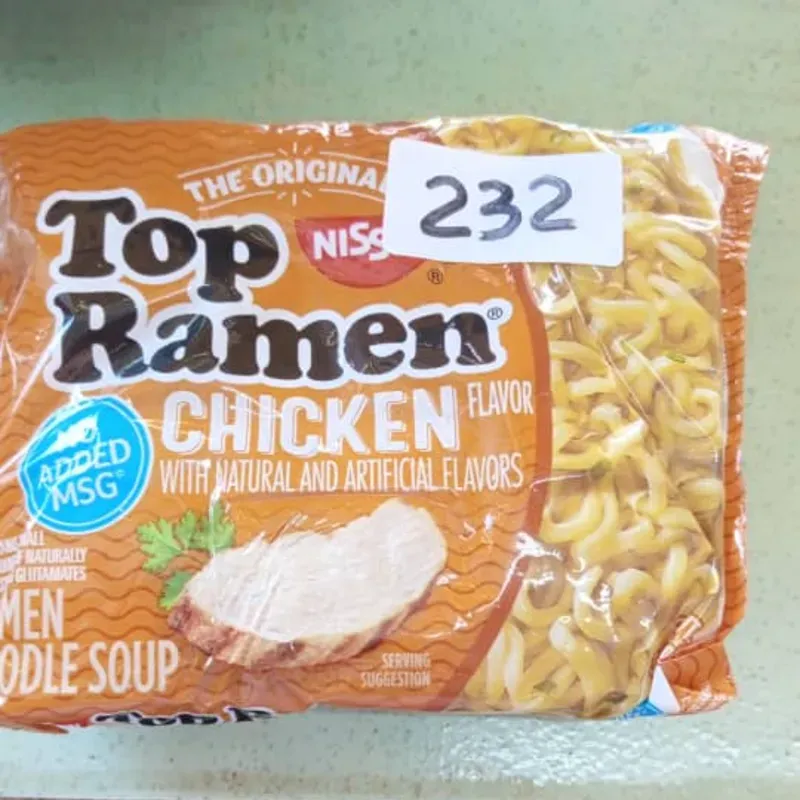 Sopa de Pollo Top Ramen