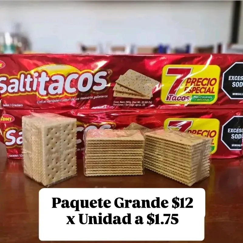 Galletas Saladas de Soda 