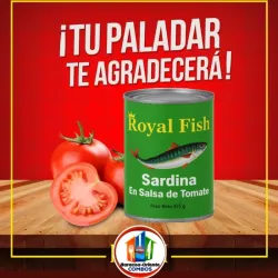 Sardinas en Salsa de Tomate