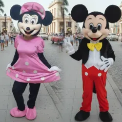 Minnie y Mickey Mouse