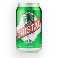 CERVEZA CRISTAL DE LATA