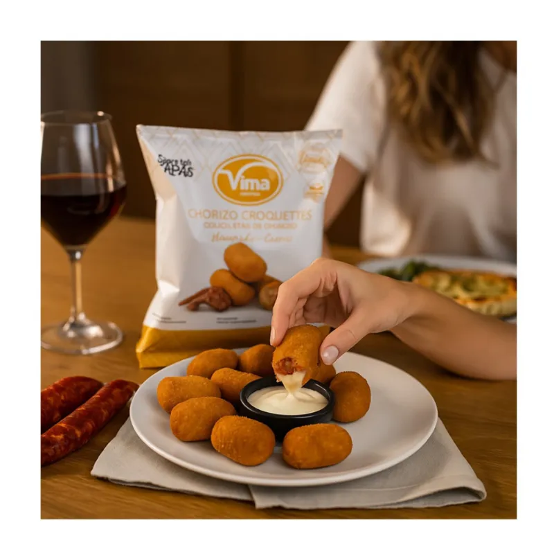 Croquetas sabrosas sabor jamón 
