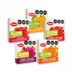 Gelatina 5 unidades por 