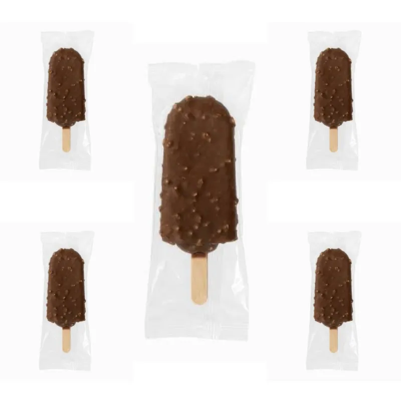 Paletas cubierta de chocolate