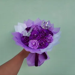 Ramo de 12 flores 🌹 eternas 