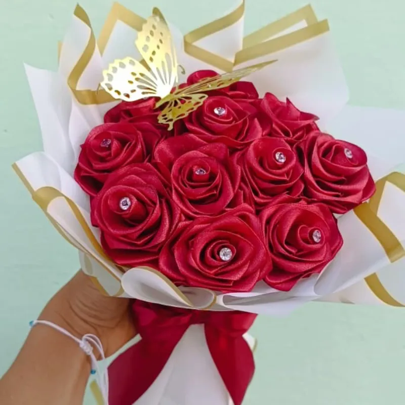 Ramo de flores de 10 