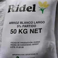 Saco de arroz importado