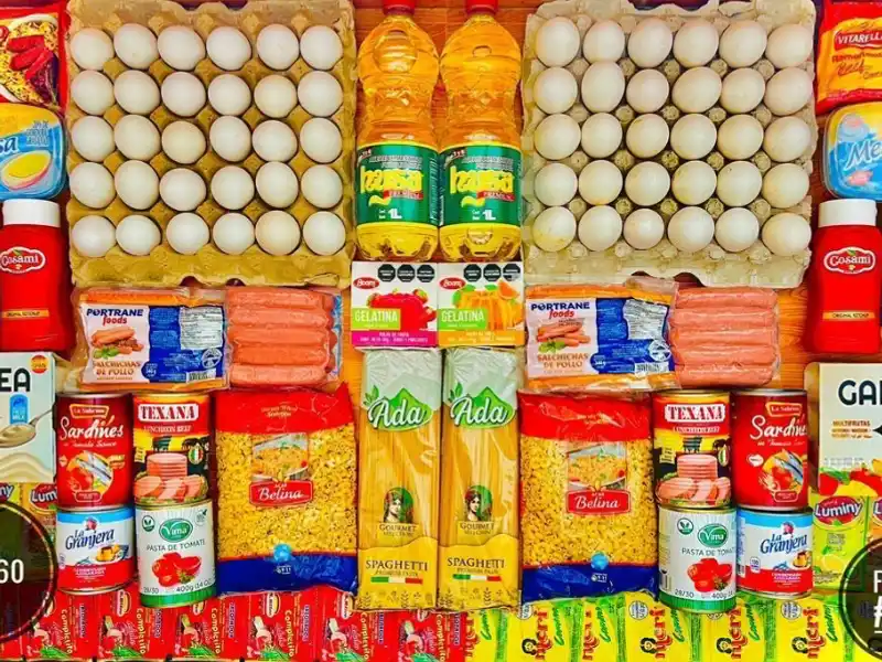 Combos de alimentos para el hogar 