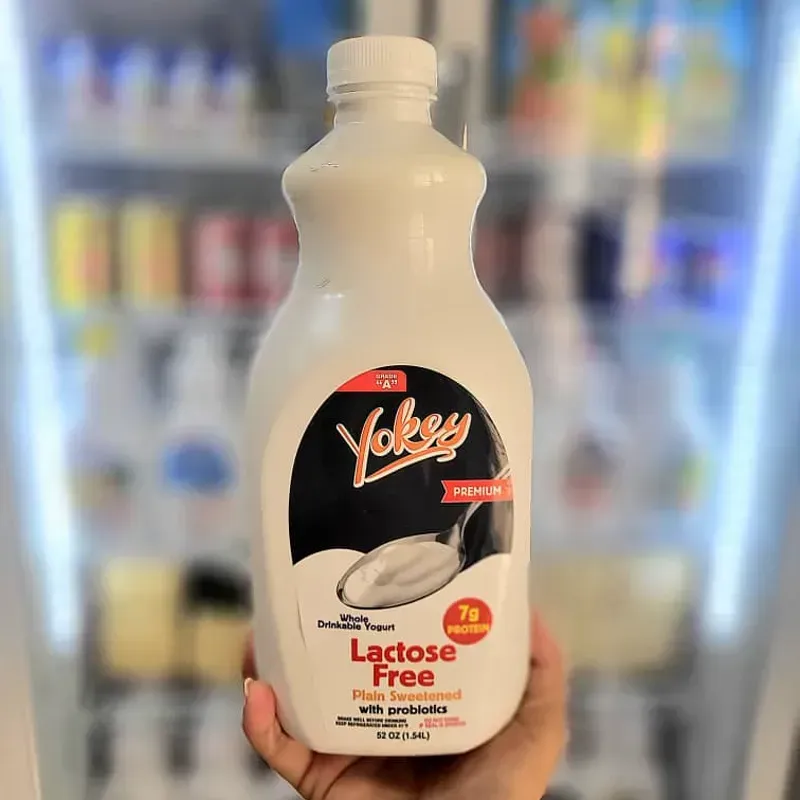 Yogurt lactose free