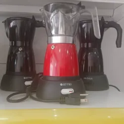 Cafetera eléctrica de 6 tazas 