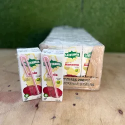 Caja de jugo manzana 