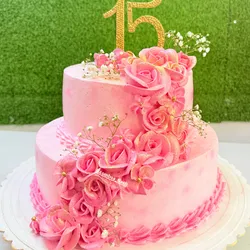 Cake para 15 años 