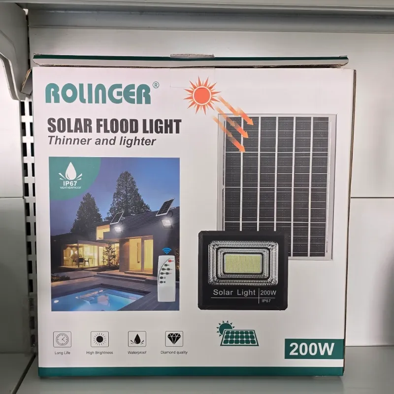 Lámpara solar 200W