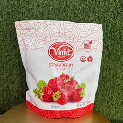 Fresas en bolsas congeladas