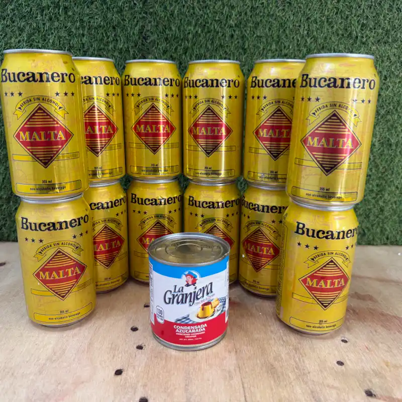 MALTA + LECHE CONDENSADA 