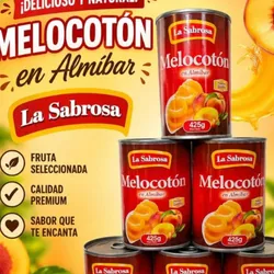 Melocotón en almíbar