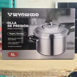 Olla de presión con inducción 5L 