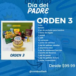 Orden 3 Día de los Padres