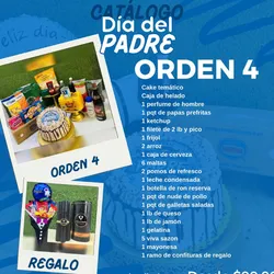 Orden 4 Día de los Padres