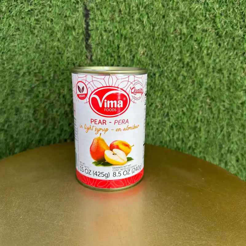 Pera en almíbar 