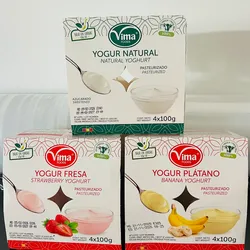 Set de yogurt de 4 unidades