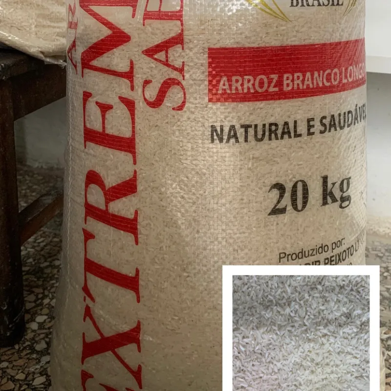 Saco de arroz importado