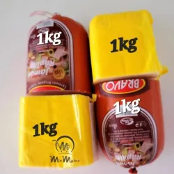 Jamón bravo 1kg y Queso gouda 1kg 