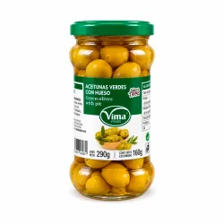 Aceitunas Verdes con Hueso - Vima Foods