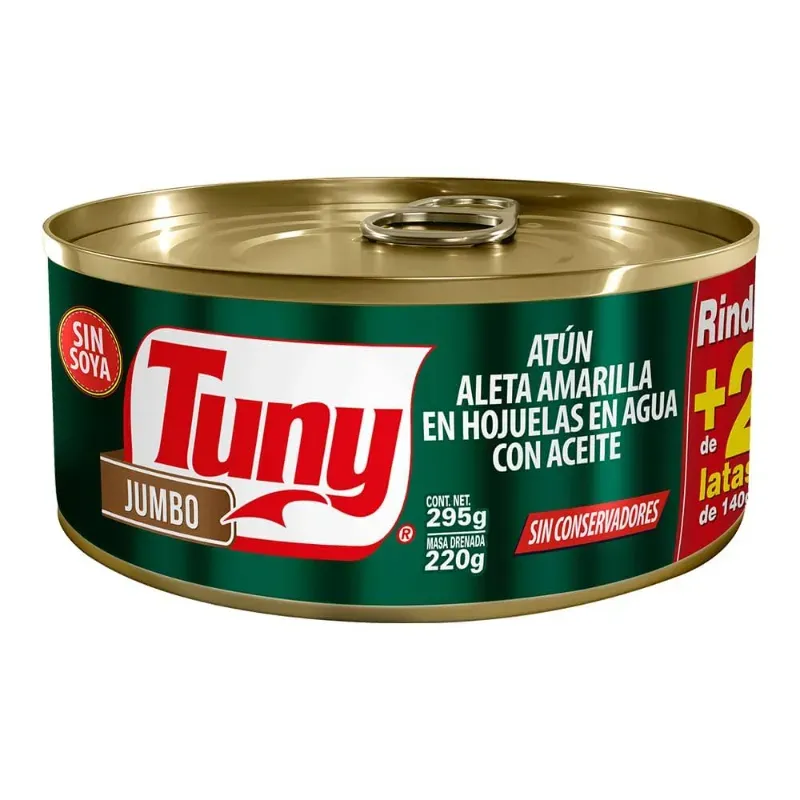 Atún en Agua con Aceite
