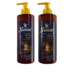 Champú y Acondicionador Oro Líquido 