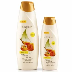 Champú y Acondicionador Luxuria 2en1 - Miel