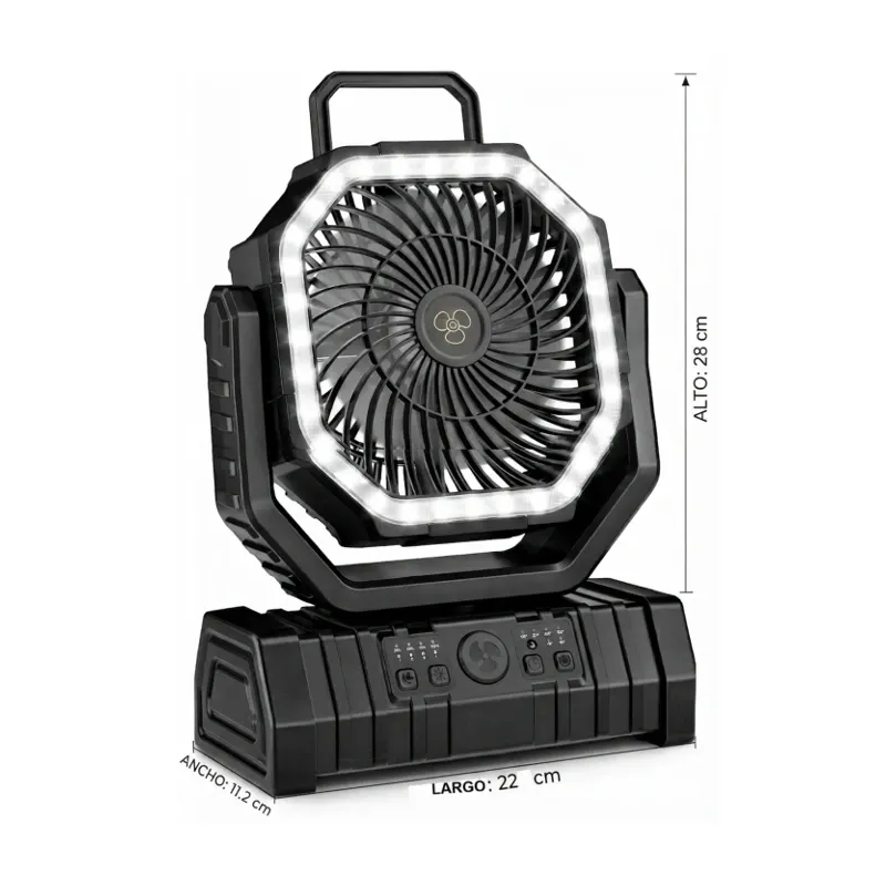 Ventilador Recargable F6
